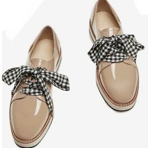 platform brogues zara